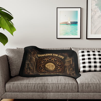 The Bloodline Saga – Knowledge for Life Sherpa Blanket