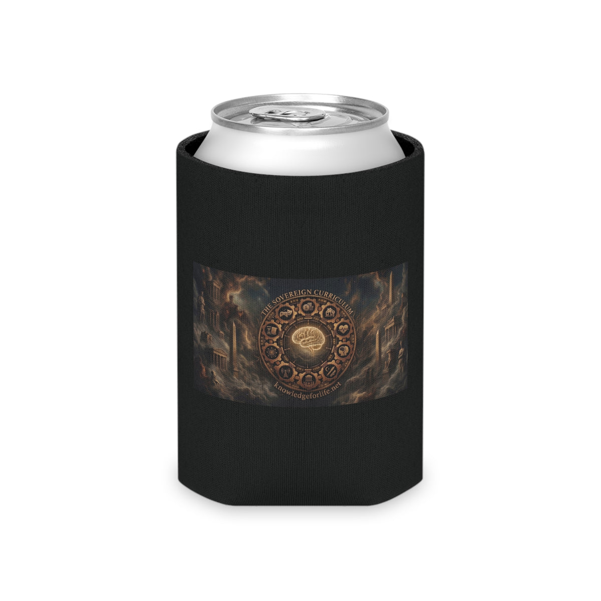 The Sovereign Curriculum – Insulated Can Cooler