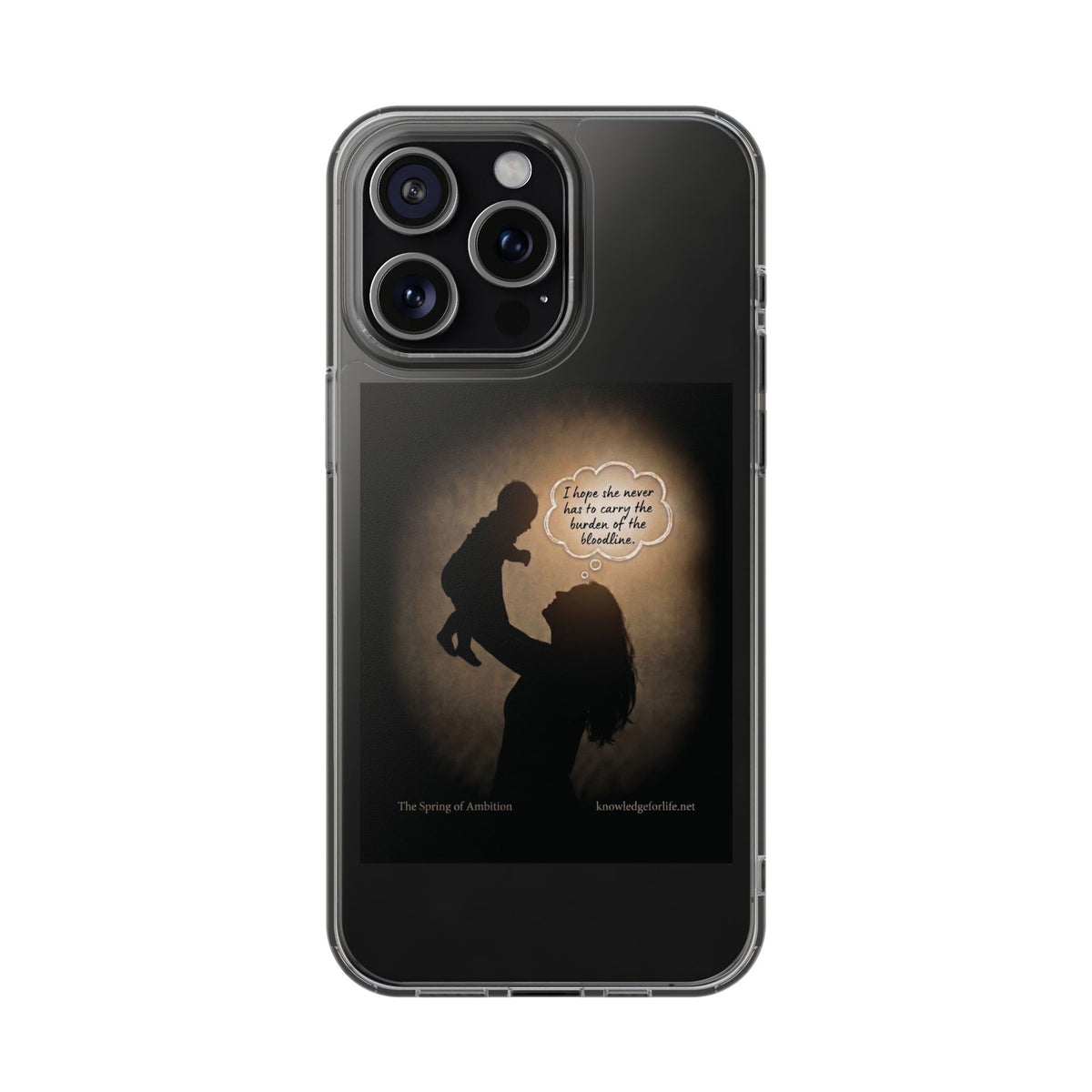 The Spring of Ambition – Magnetic Clear Impact Case