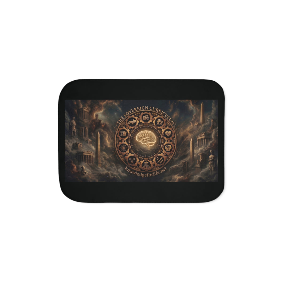 The Sovereign Curriculum – Premium Sherpa Blanket