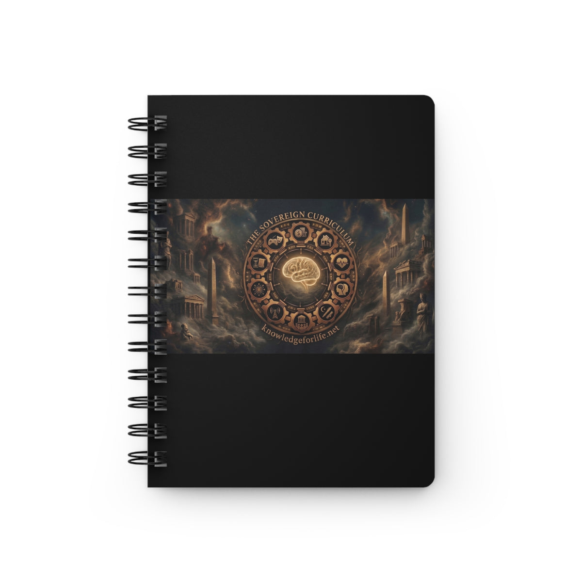 The Sovereign Curriculum – Spiral Notebook