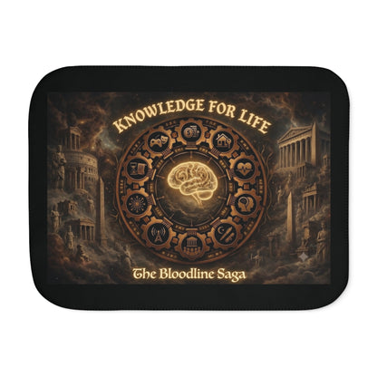 The Bloodline Saga – Knowledge for Life Sherpa Blanket