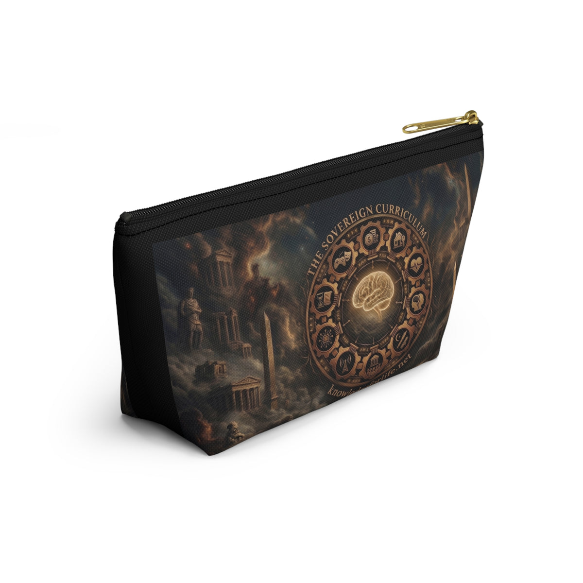 The Sovereign Curriculum – Premium Accessory Pouch & Pencil Case