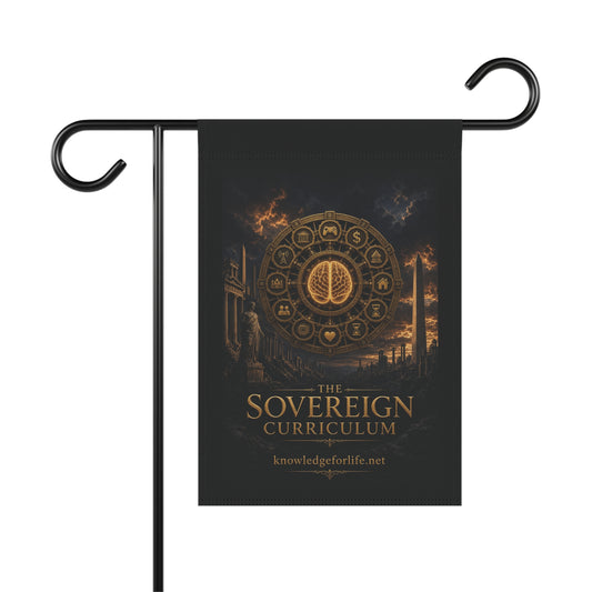 The Sovereign Curriculum – Official Area & Study Flag Banner