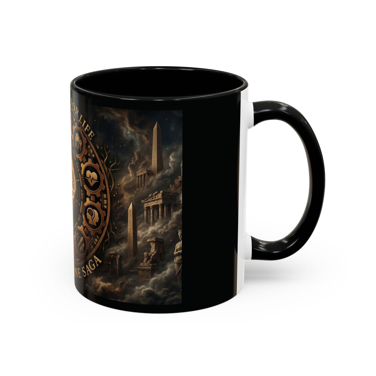 The Bloodline Saga – Two-Tone Ceramic Accent Mug