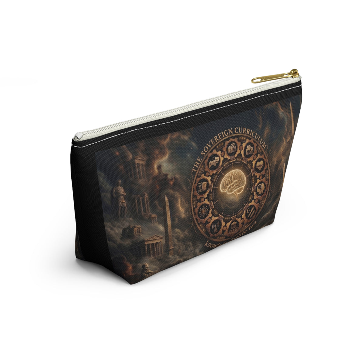 The Sovereign Curriculum – Premium Accessory Pouch & Pencil Case