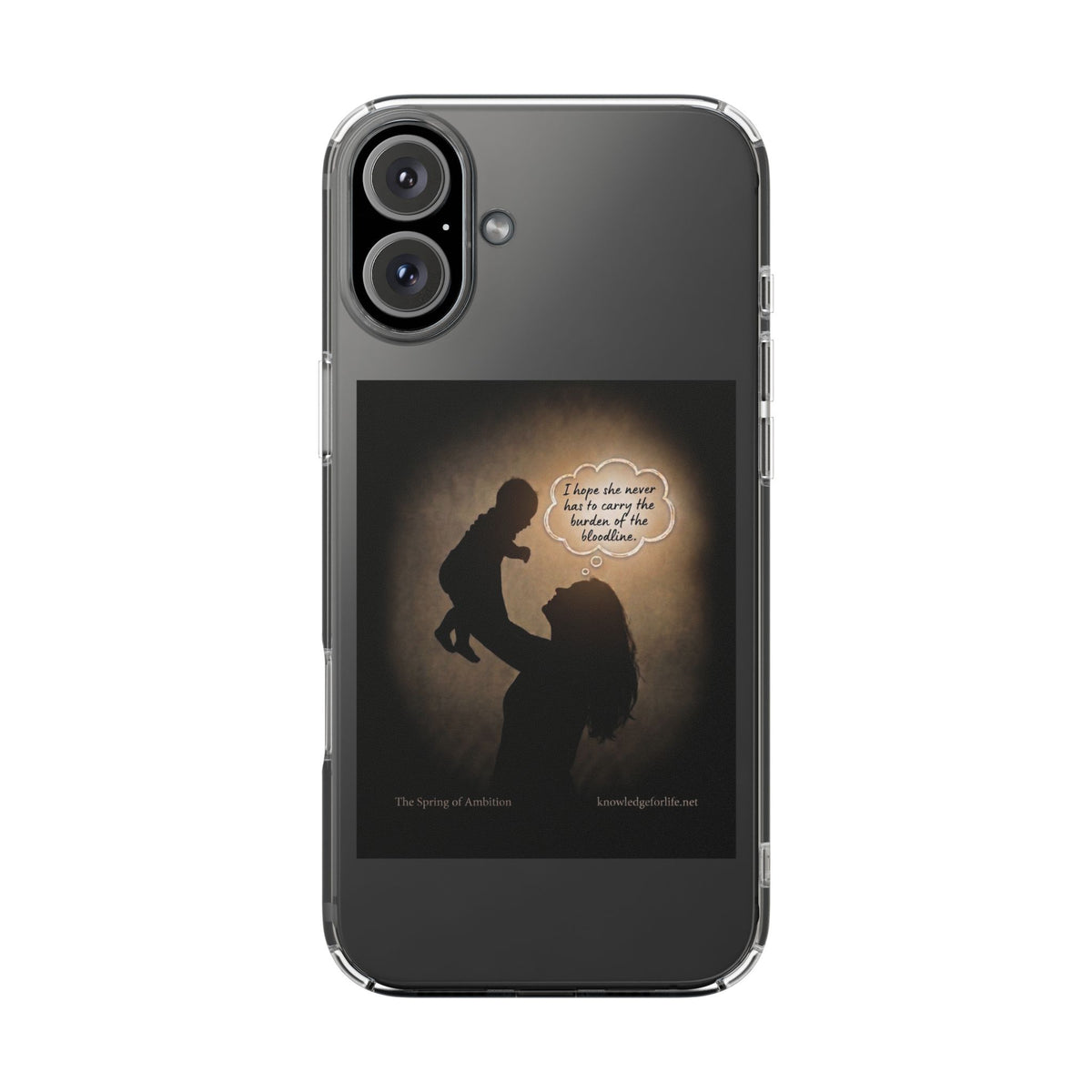 The Spring of Ambition – Magnetic Clear Impact Case