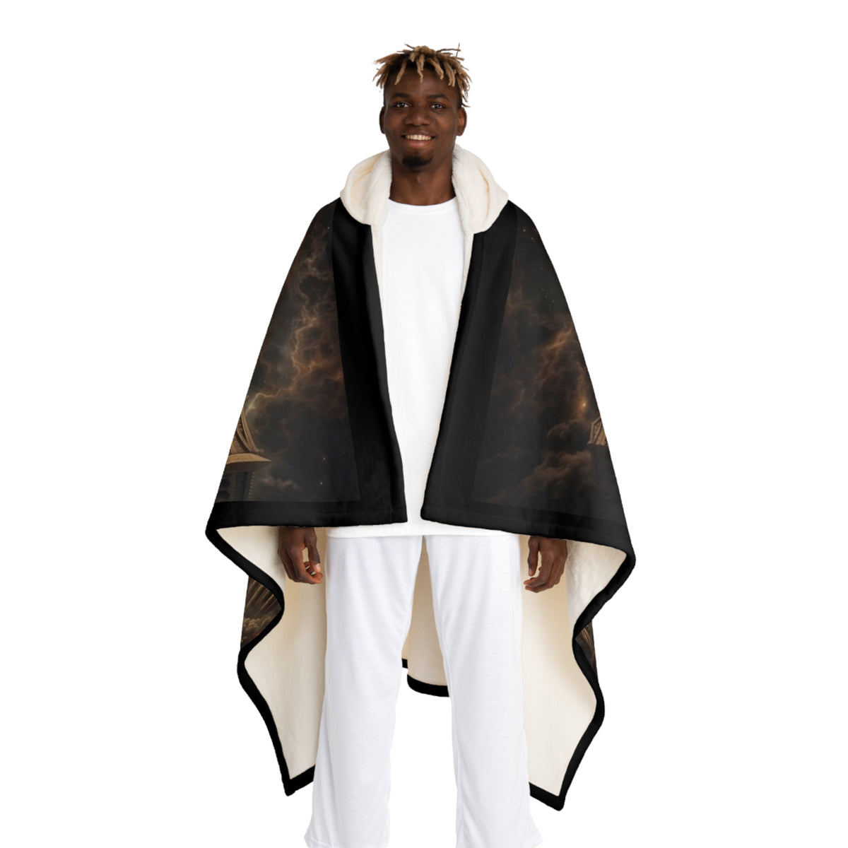 The Bloodline Saga – Premium Hooded Sherpa Blanket