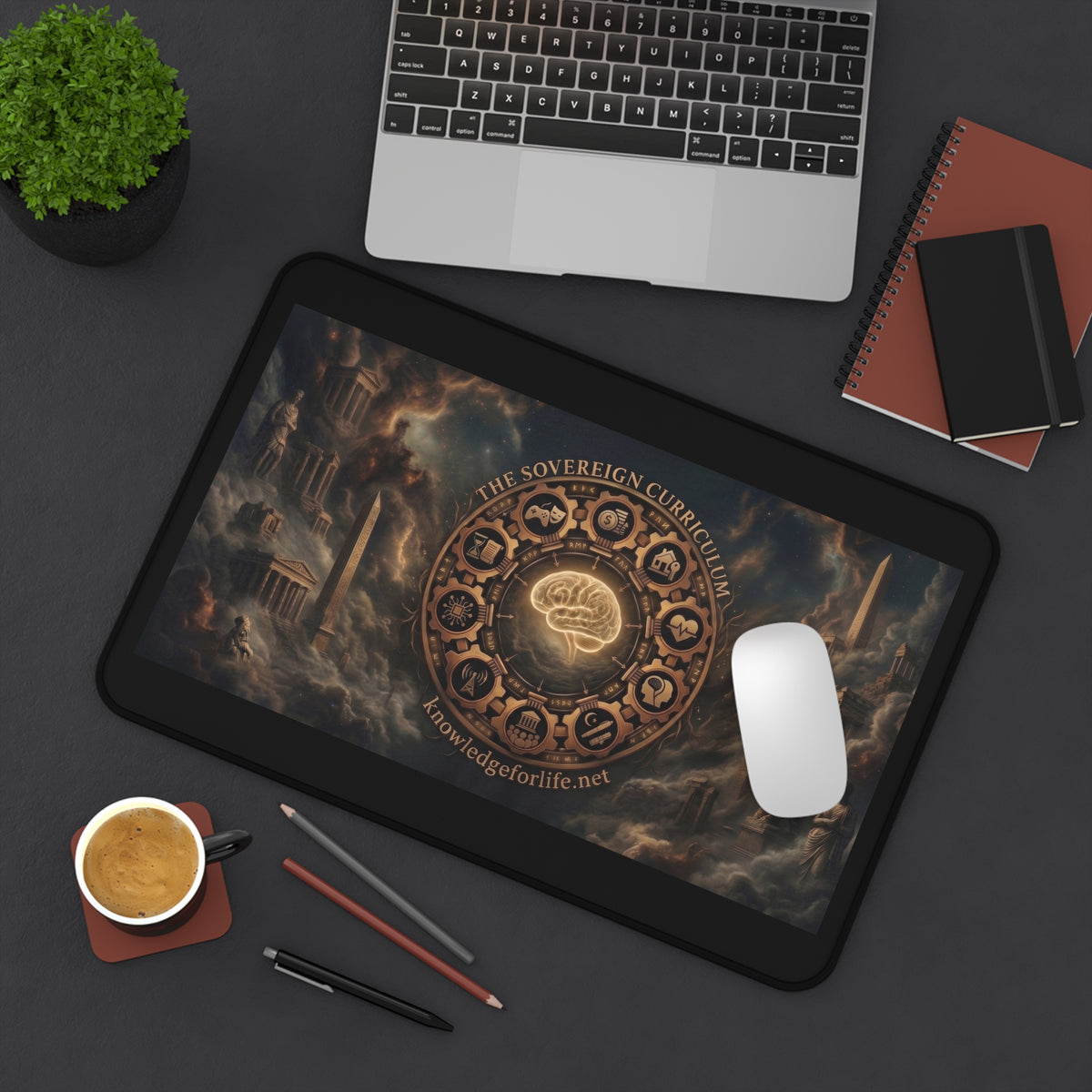The Sovereign Curriculum – Premium Desk Mat & Gaming Mousepad