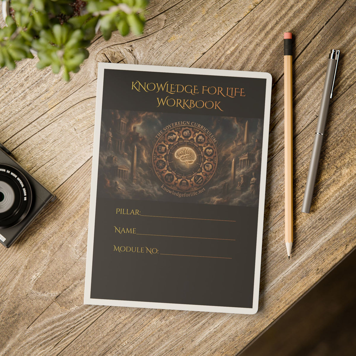The Sovereign Curriculum – Kids Creative Sketchbook (Blank Pages)
