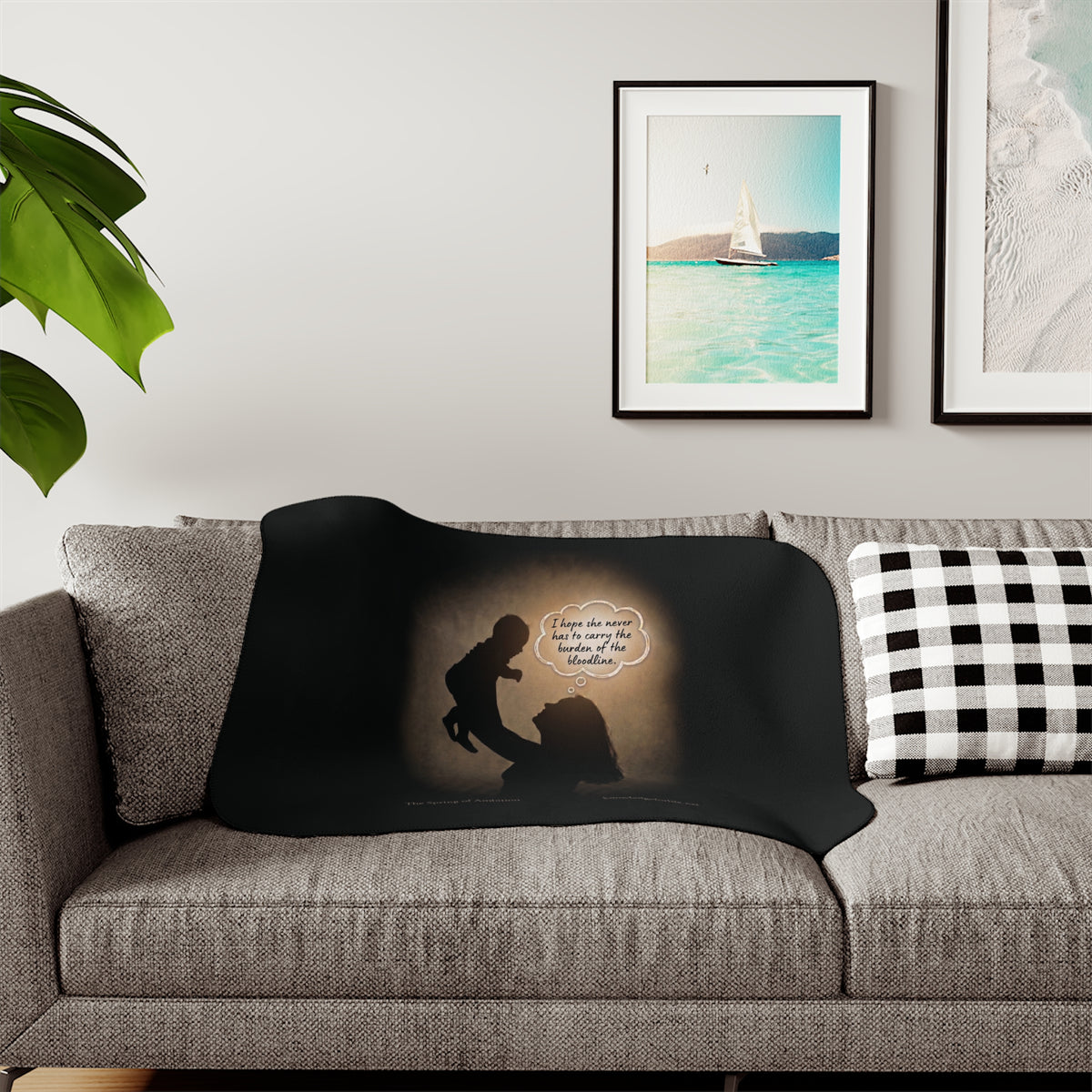 The Spring of Ambition – Ultra-Plush Sherpa Blanket