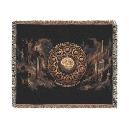 The Sovereign Curriculum – Heirloom Woven Tapestry Blanket