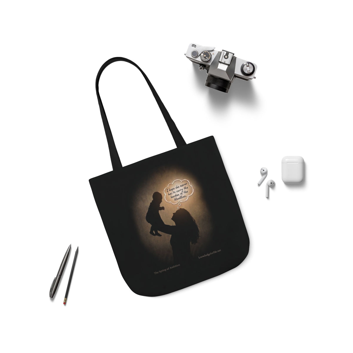 The Spring of Ambition – Premium Canvas Tote Bag