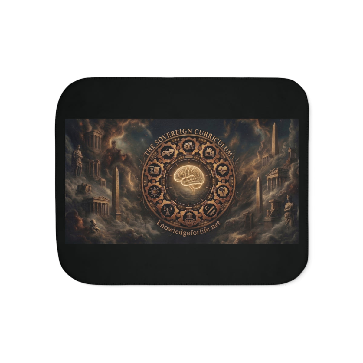 The Sovereign Curriculum – Premium Sherpa Blanket