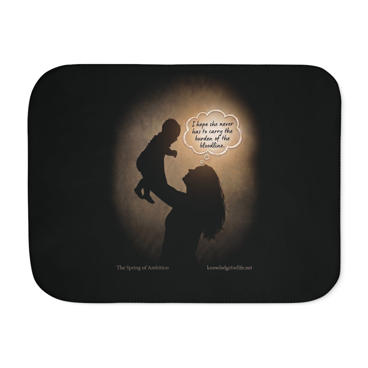 The Spring of Ambition – Ultra-Plush Sherpa Blanket
