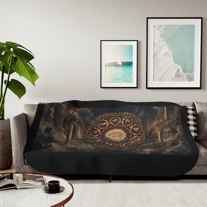The Sovereign Curriculum – Premium Sherpa Blanket