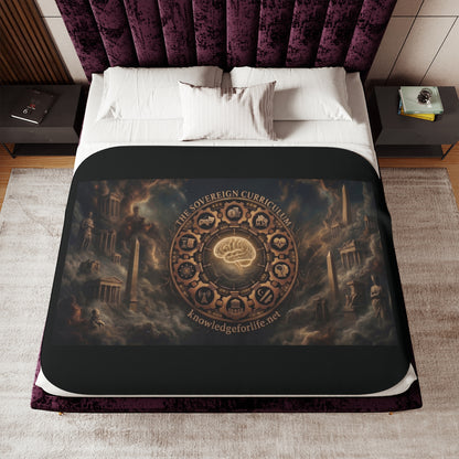 The Sovereign Curriculum – Premium Sherpa Blanket