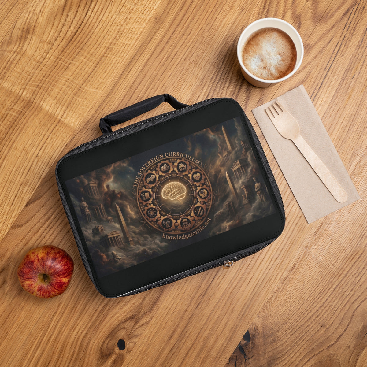 The Sovereign Curriculum – Premium Structured Handbag & Utility Case