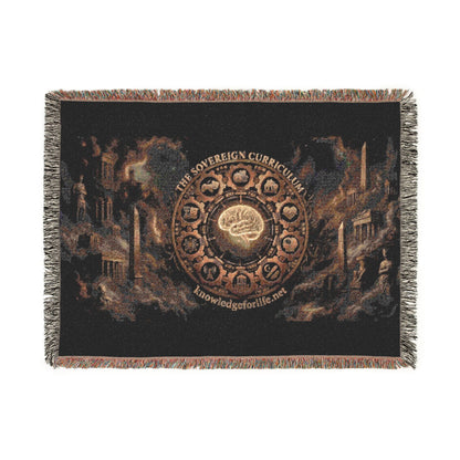 The Sovereign Curriculum – Heirloom Woven Tapestry Blanket