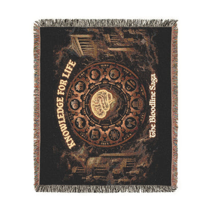 The Bloodline Saga – Heirloom Woven Tapestry Blanket