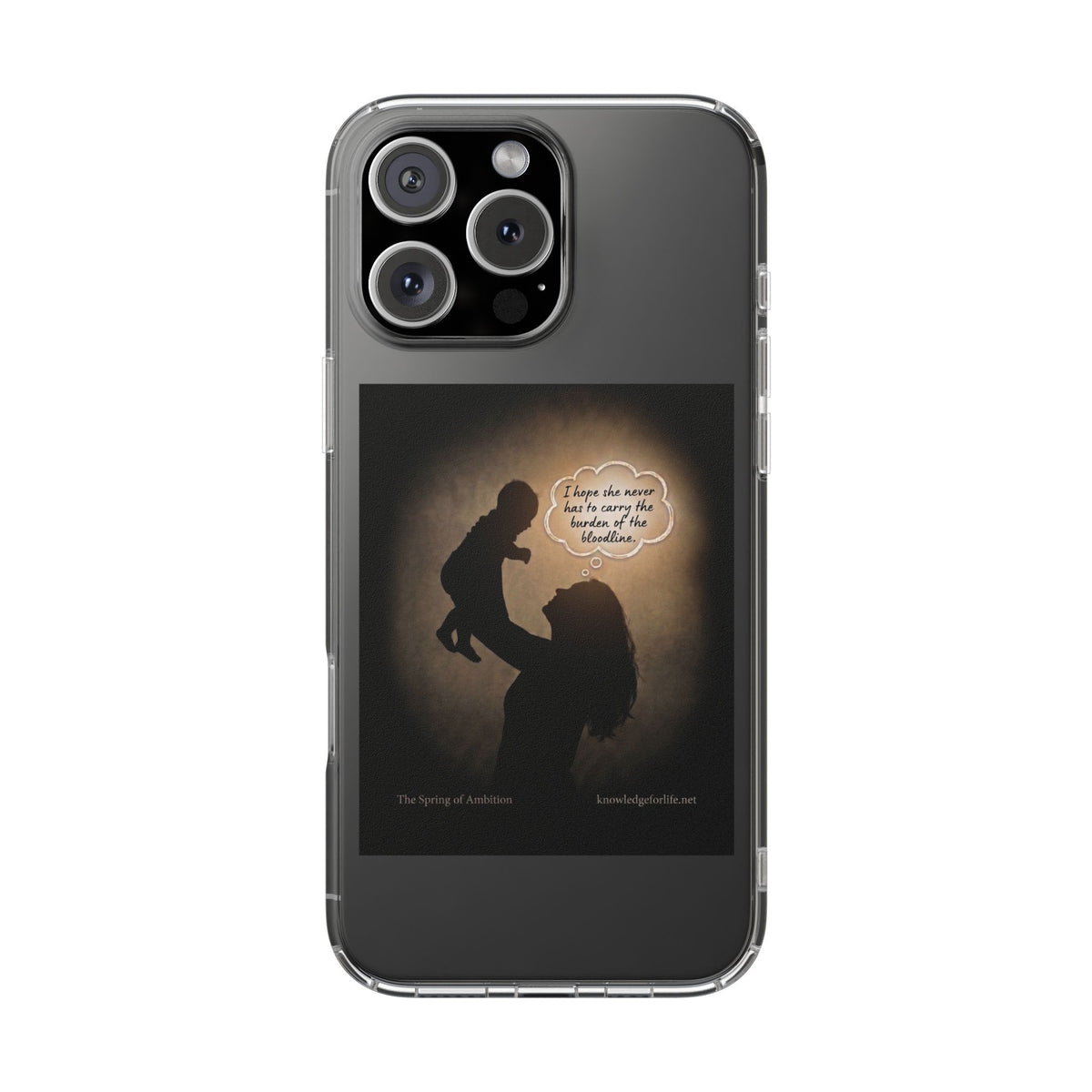 The Spring of Ambition – Magnetic Clear Impact Case