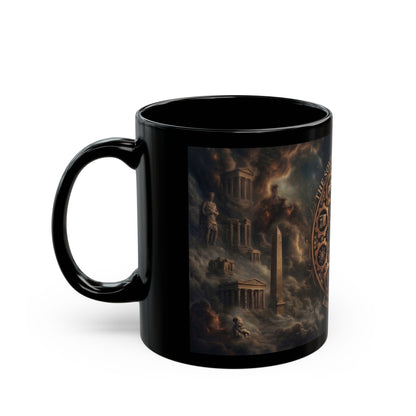 The Sovereign Curriculum – Black Gloss Ceramic Mug
