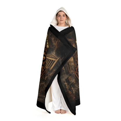 The Bloodline Saga – Premium Hooded Sherpa Blanket