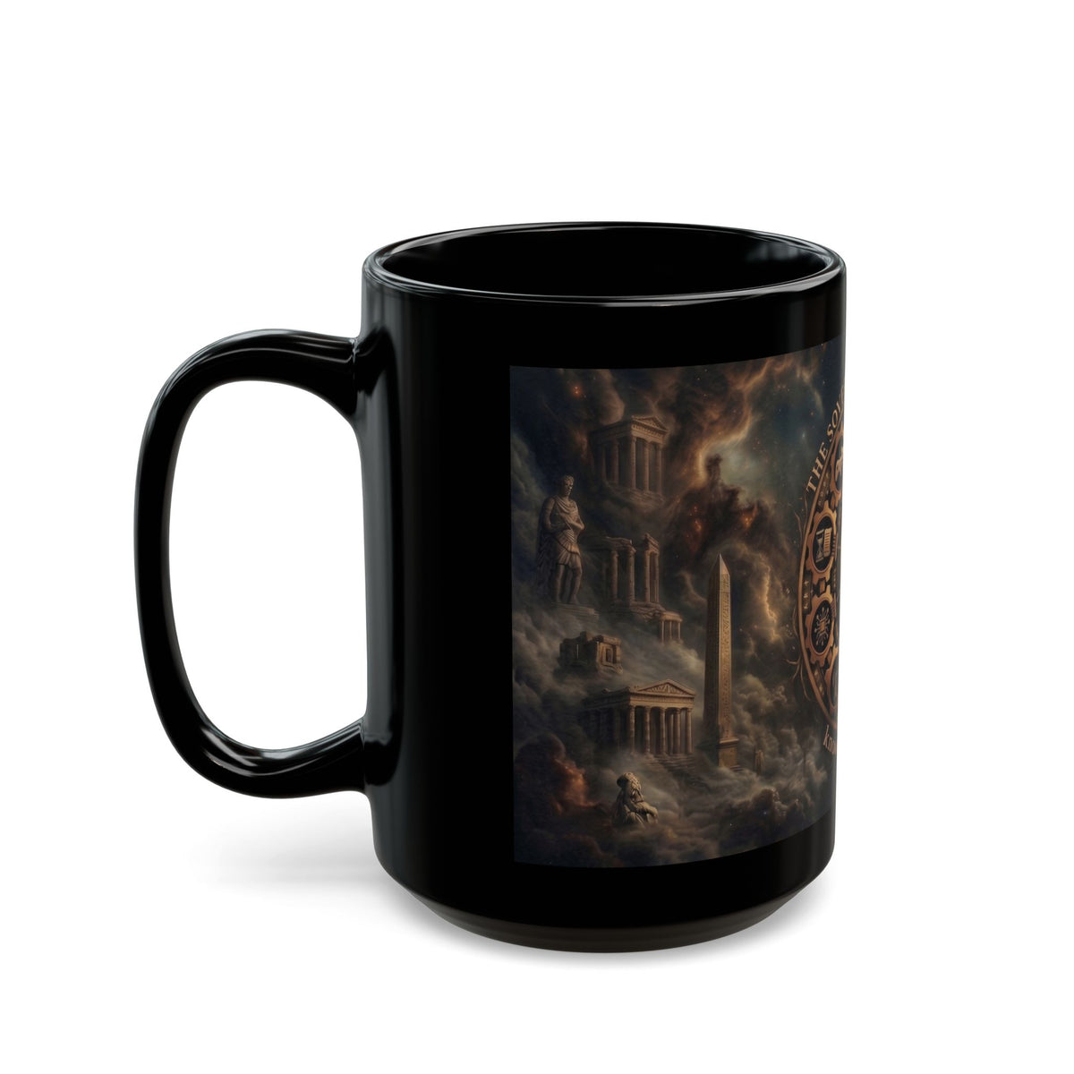 The Sovereign Curriculum – Black Gloss Ceramic Mug